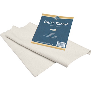 Cotton Flannel for Castor Oil pack