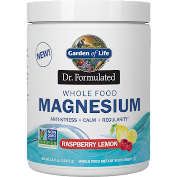 Garden of Life: Dr. Formulated Magnesium Rasp Lem 14.9oz