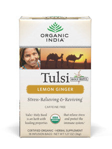 Tulsi Tea Lemon Ginger