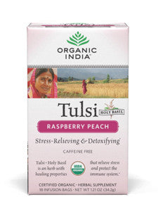 Tulsi Tea Raspberry Peach