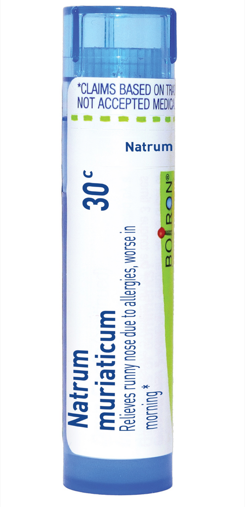 Natrum Muriaticum 30c Boiron Homeopathics