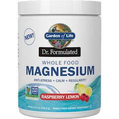 Garden of Life: Dr. Formulated Magnesium Rasp Lem 14.9oz