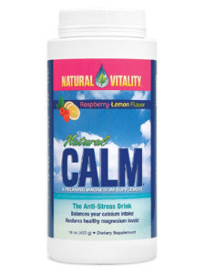 Natural Calm Raspberry-Lemon 16 oz.